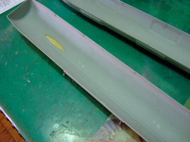 內部用砂紙磨過